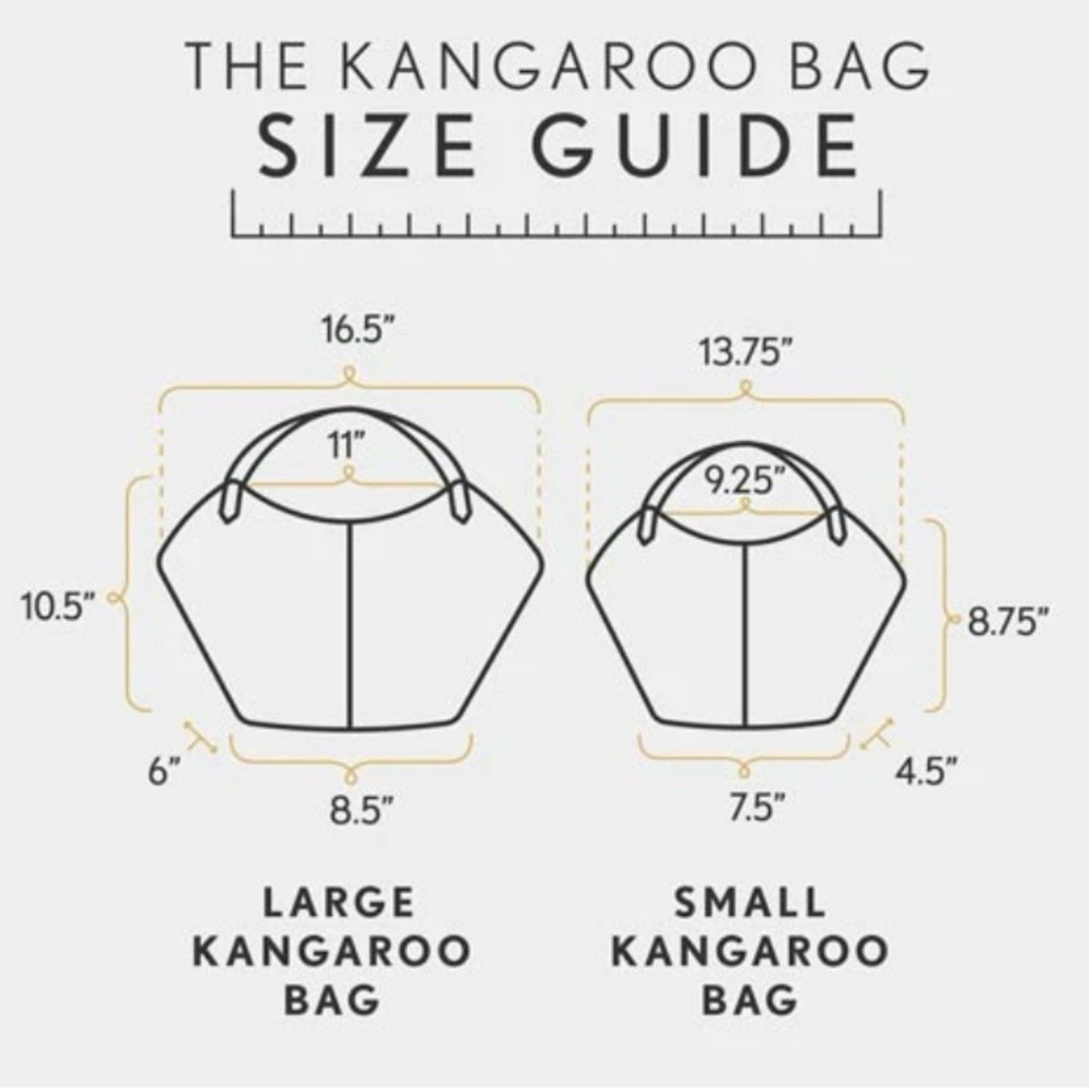 PORTLAND LEATHER COMPANY SMALL KANGAROO SHOULDER BAG IN KOI - Picture 10 of 10